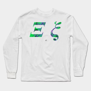 Xi Greek Alphabet Long Sleeve T-Shirt